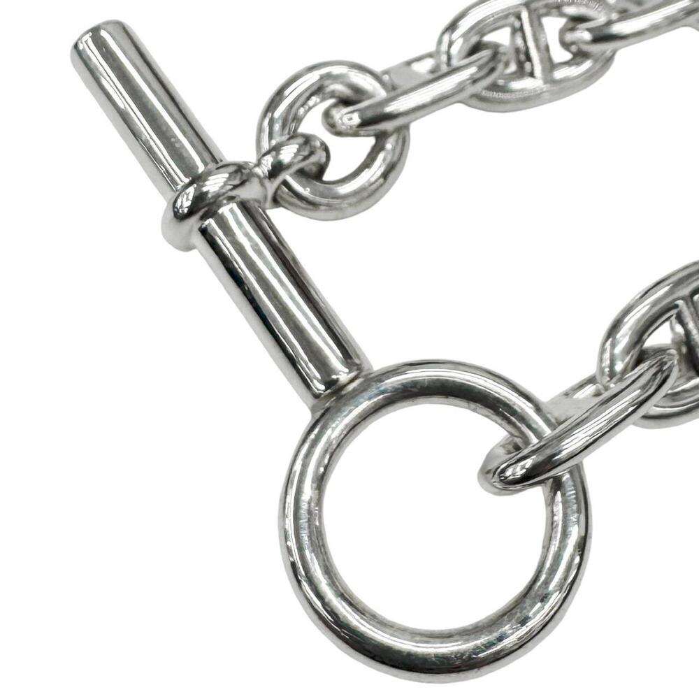 HERMES Silver Charm Bracelet - Picture 5 of 9